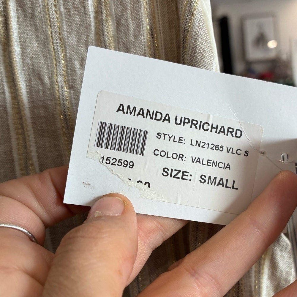 Amanda Uprichard Amy Dress in Valencia size S NWT - Picture 3 of 4